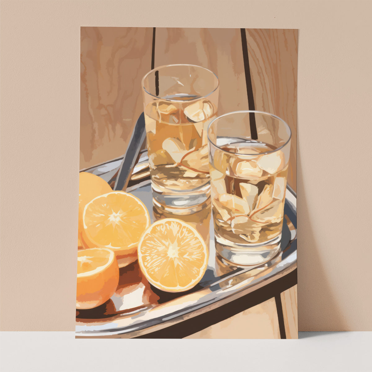 Drinks Tray Wall print