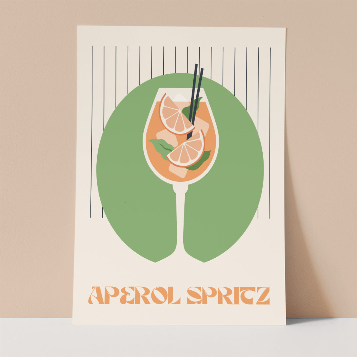Aperol Spritz Wall print