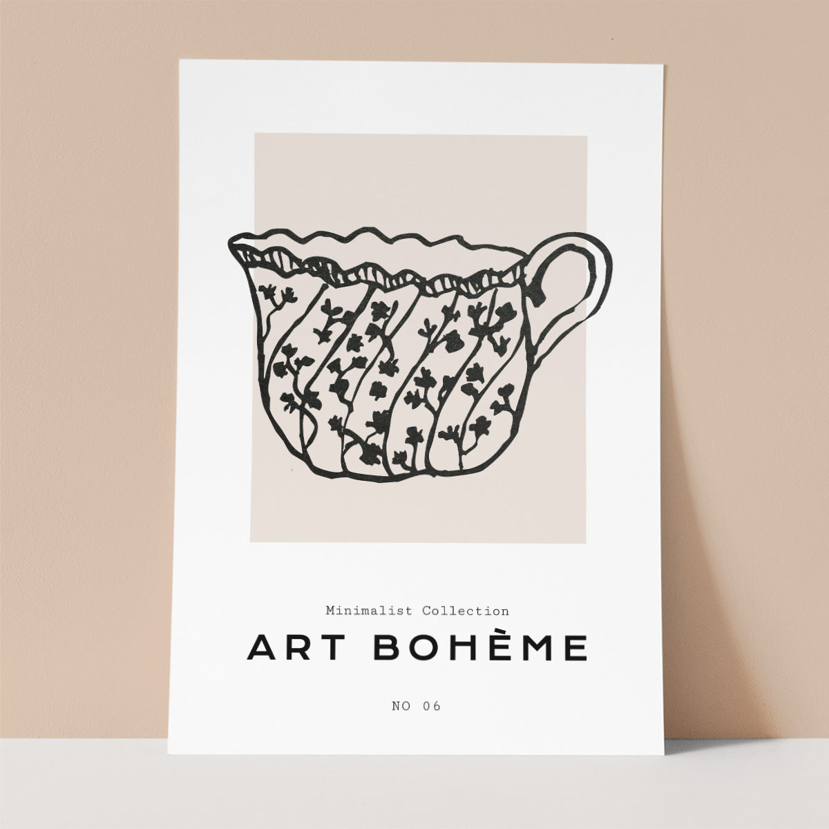 Minimal Cup 1 Wall print