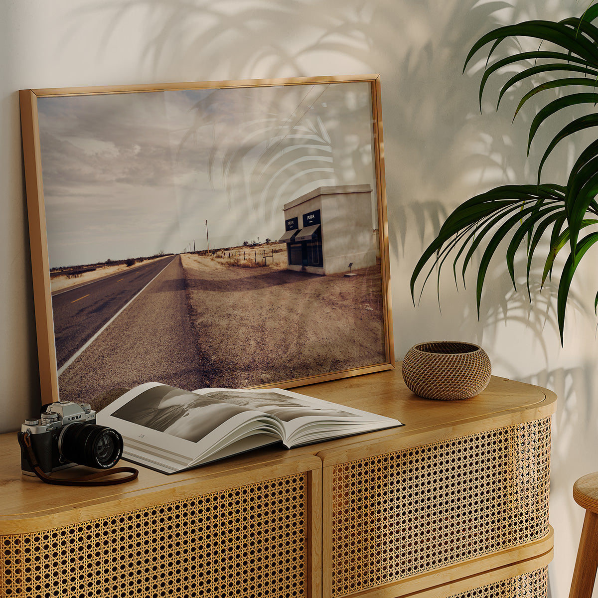 Prada Marfa Desert Wall print