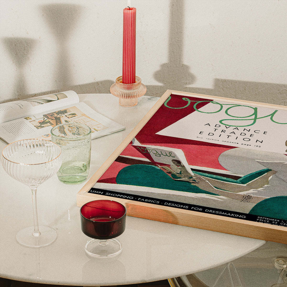 Vintage Vogue Cover 1932 Wall print