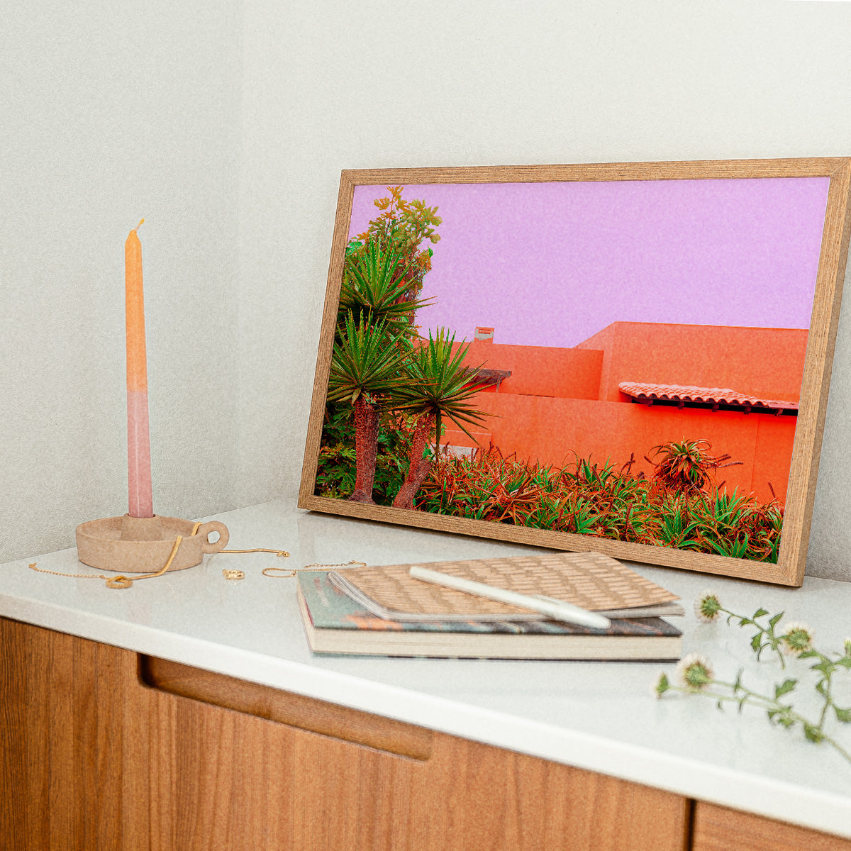 Tropical Palm Trees Wall print