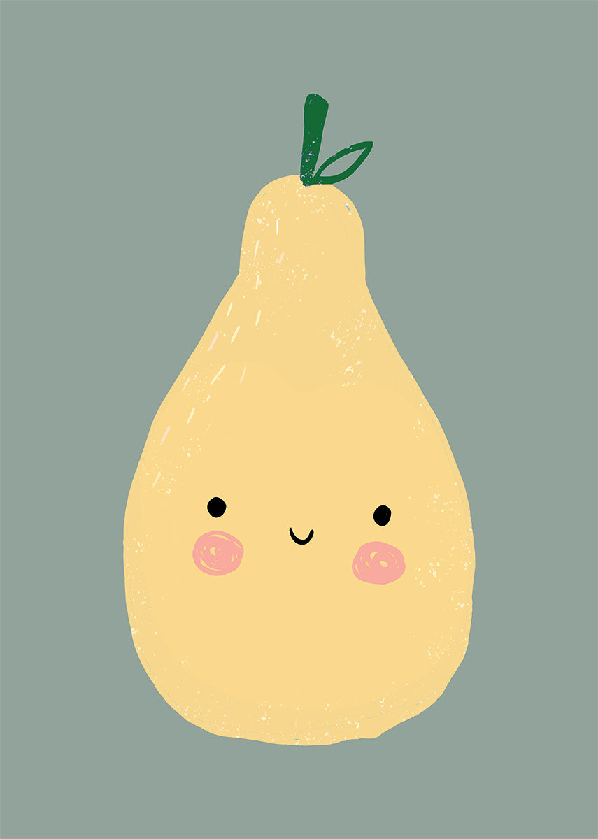 Pear Wall print