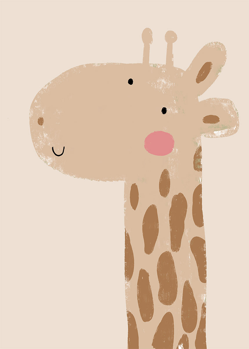 Giraffe Wall print