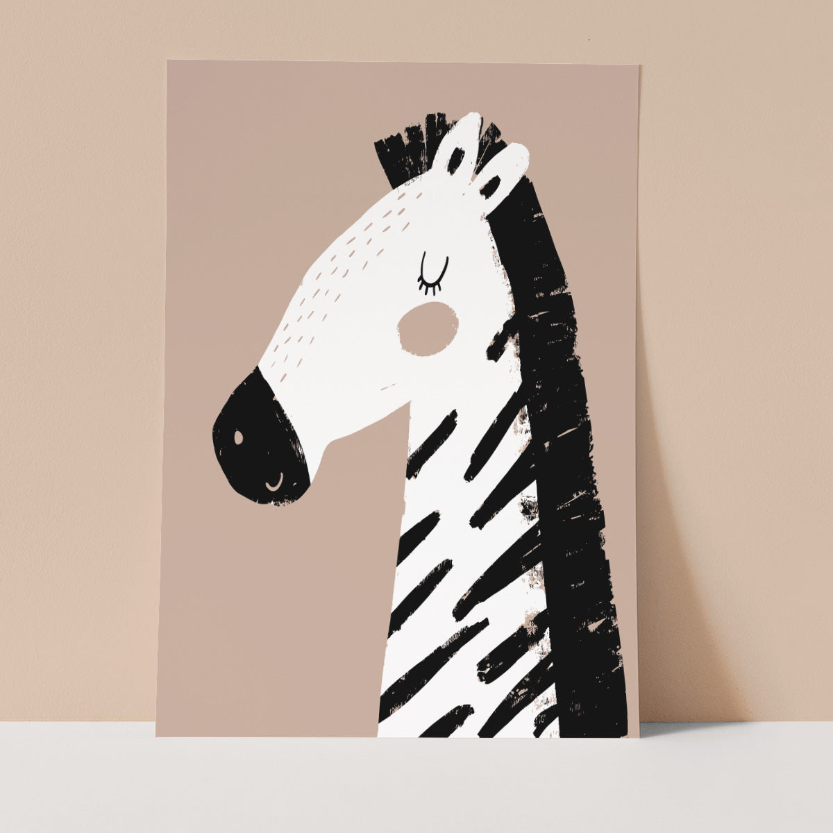 Zebra Wall print