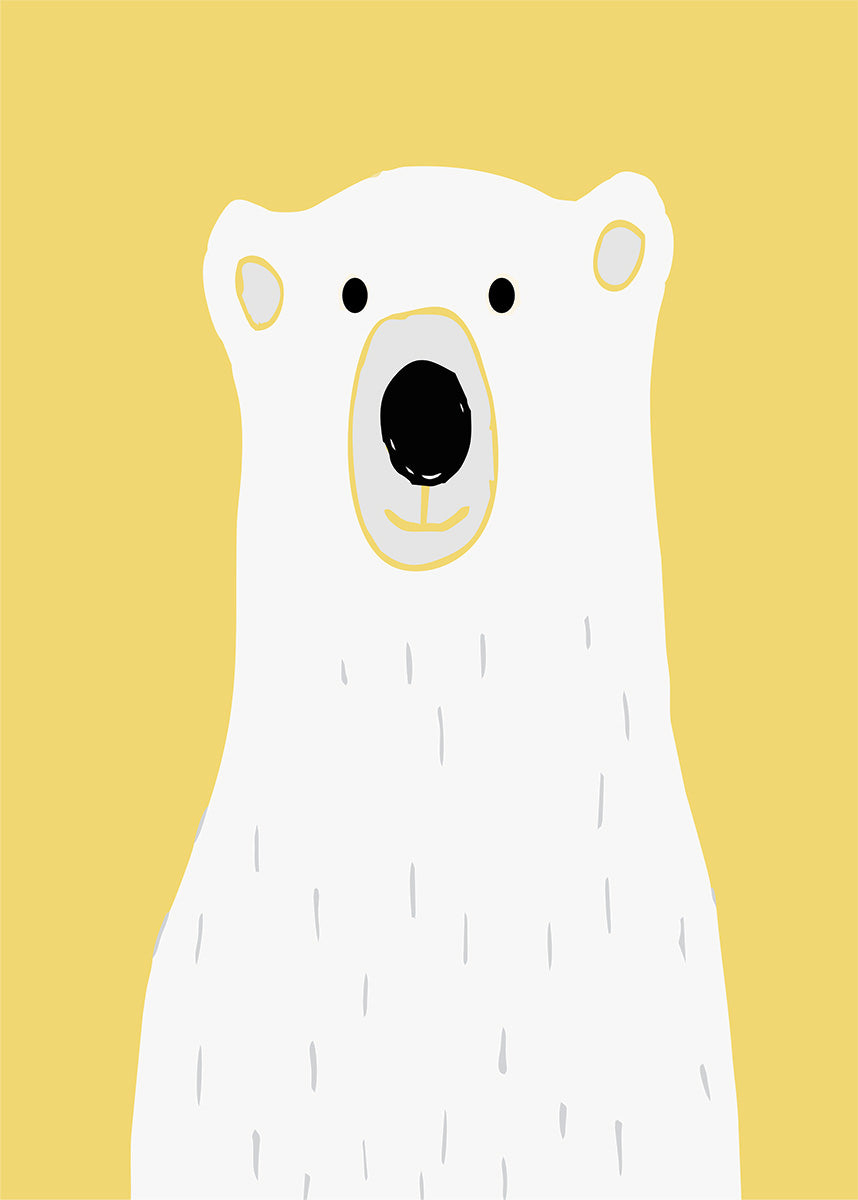Polar Bear Wall print