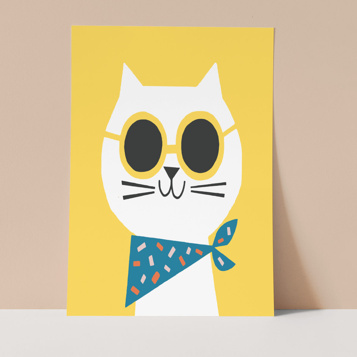 Cool Cat Wall print