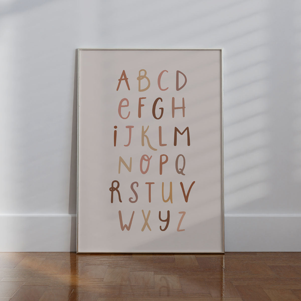 Alphabet Wall print