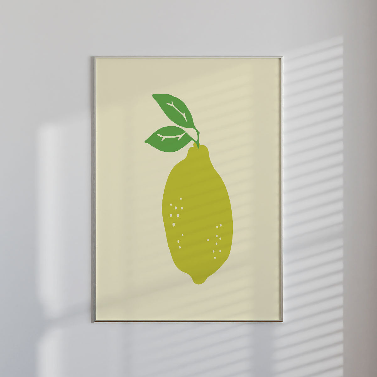 Green Lime Wall print