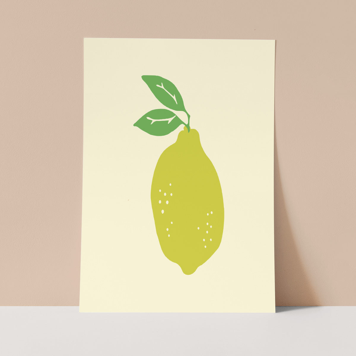Green Lime Wall print