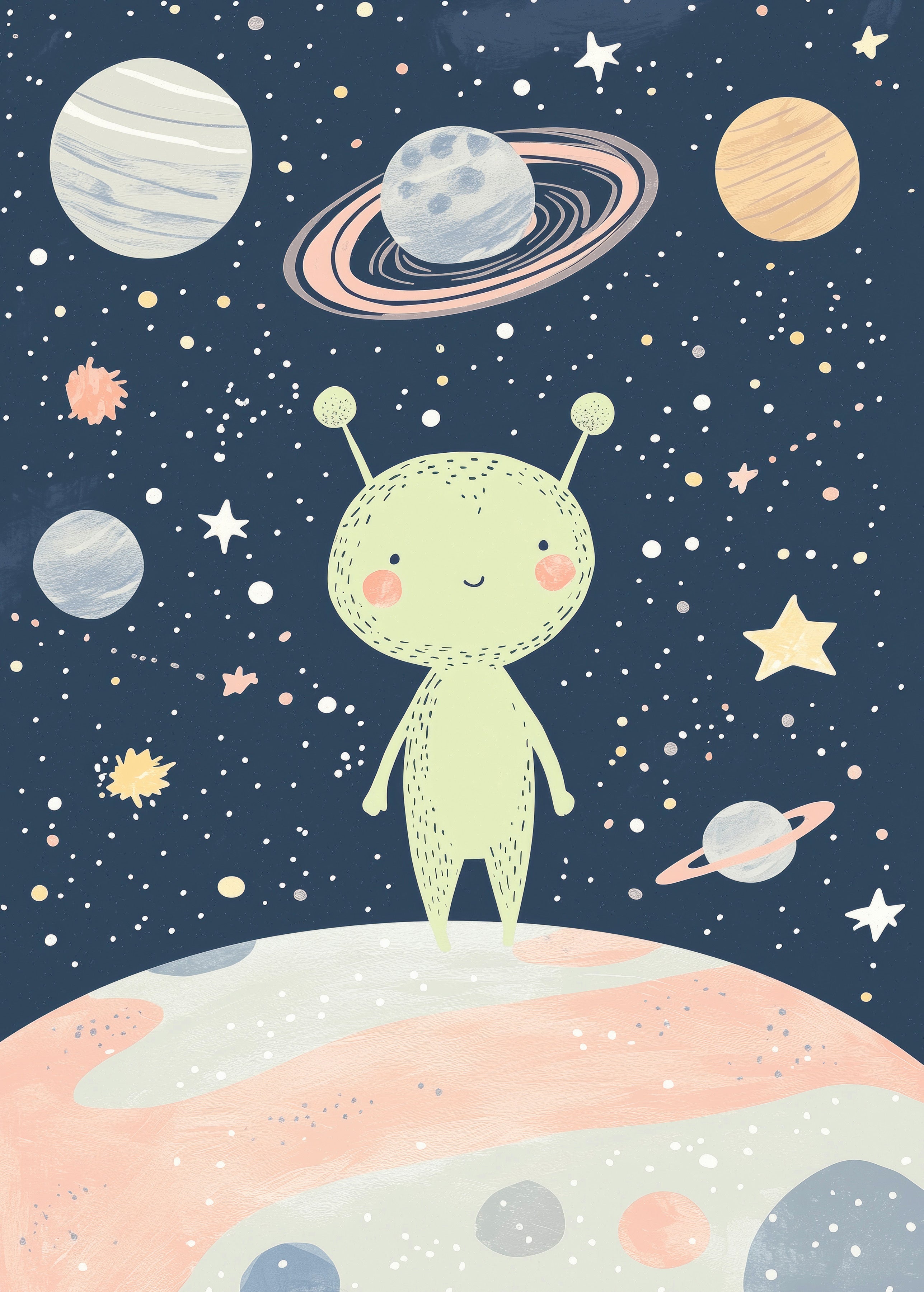 Space Wall print