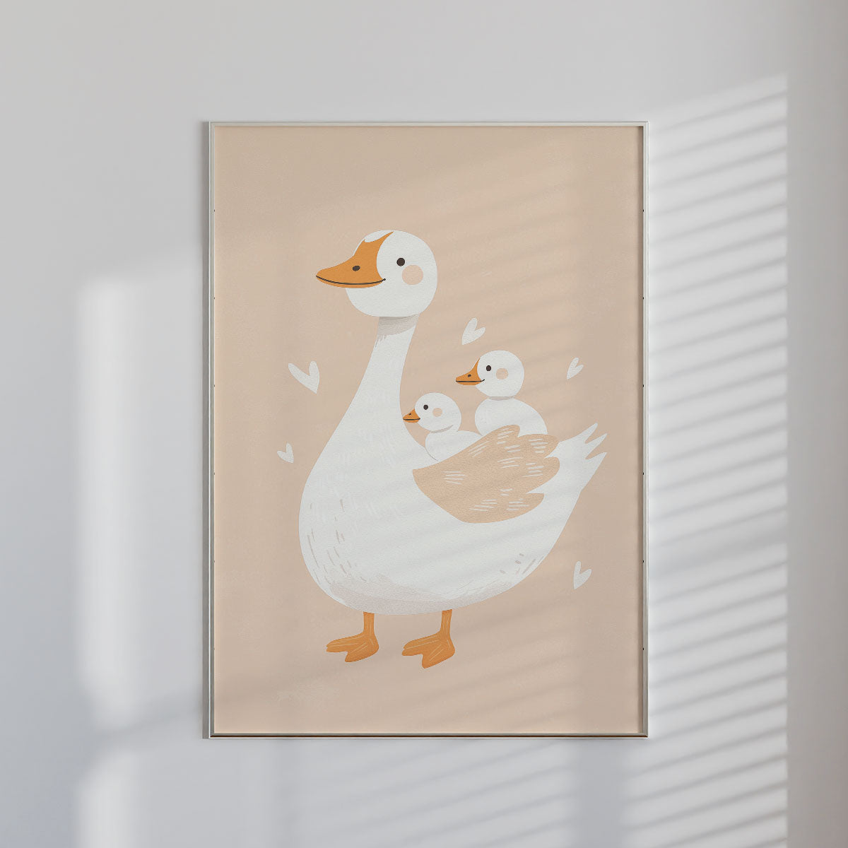 Ducks Wall print