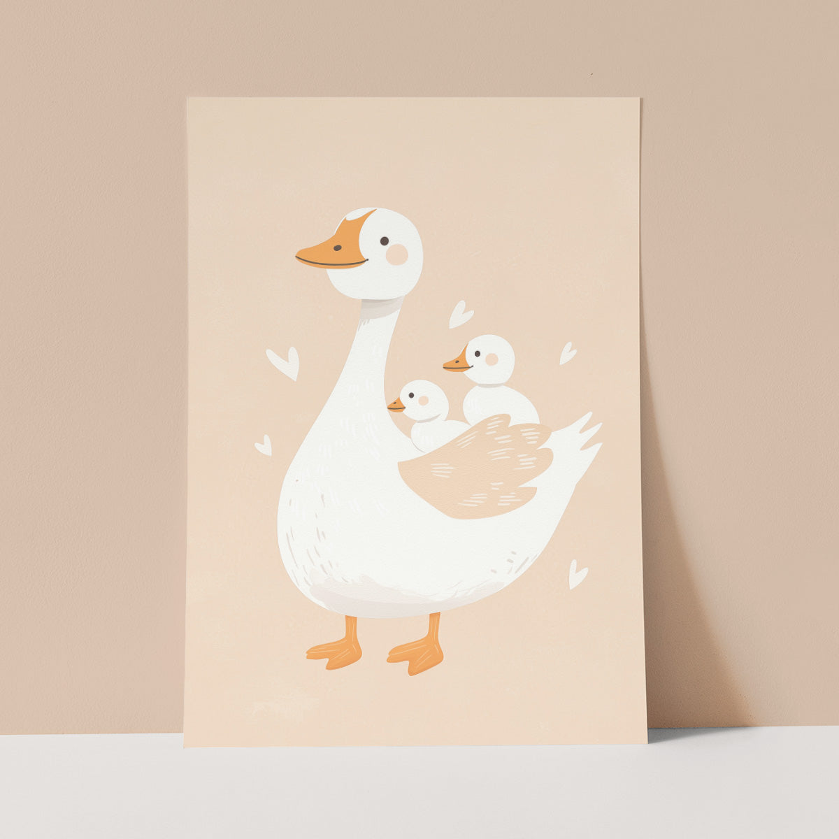 Ducks Wall print