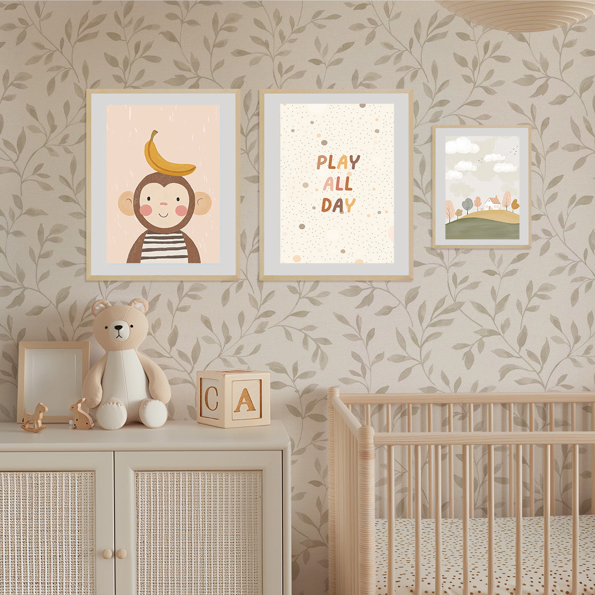 Play All Day Wall print