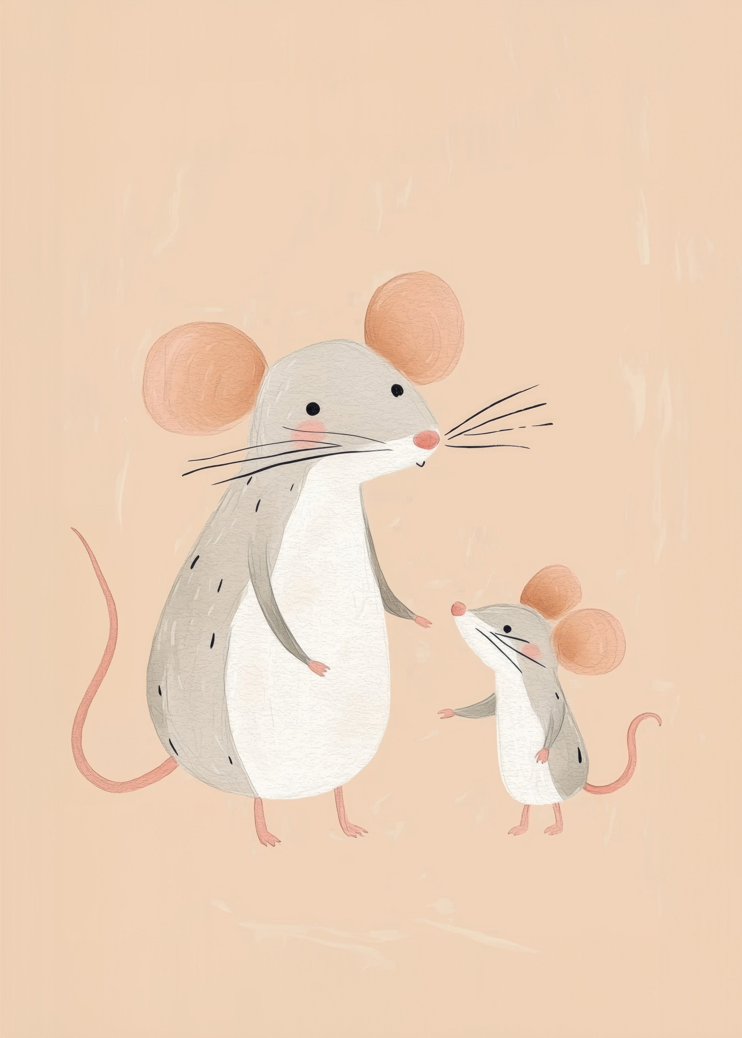 Mice Wall print