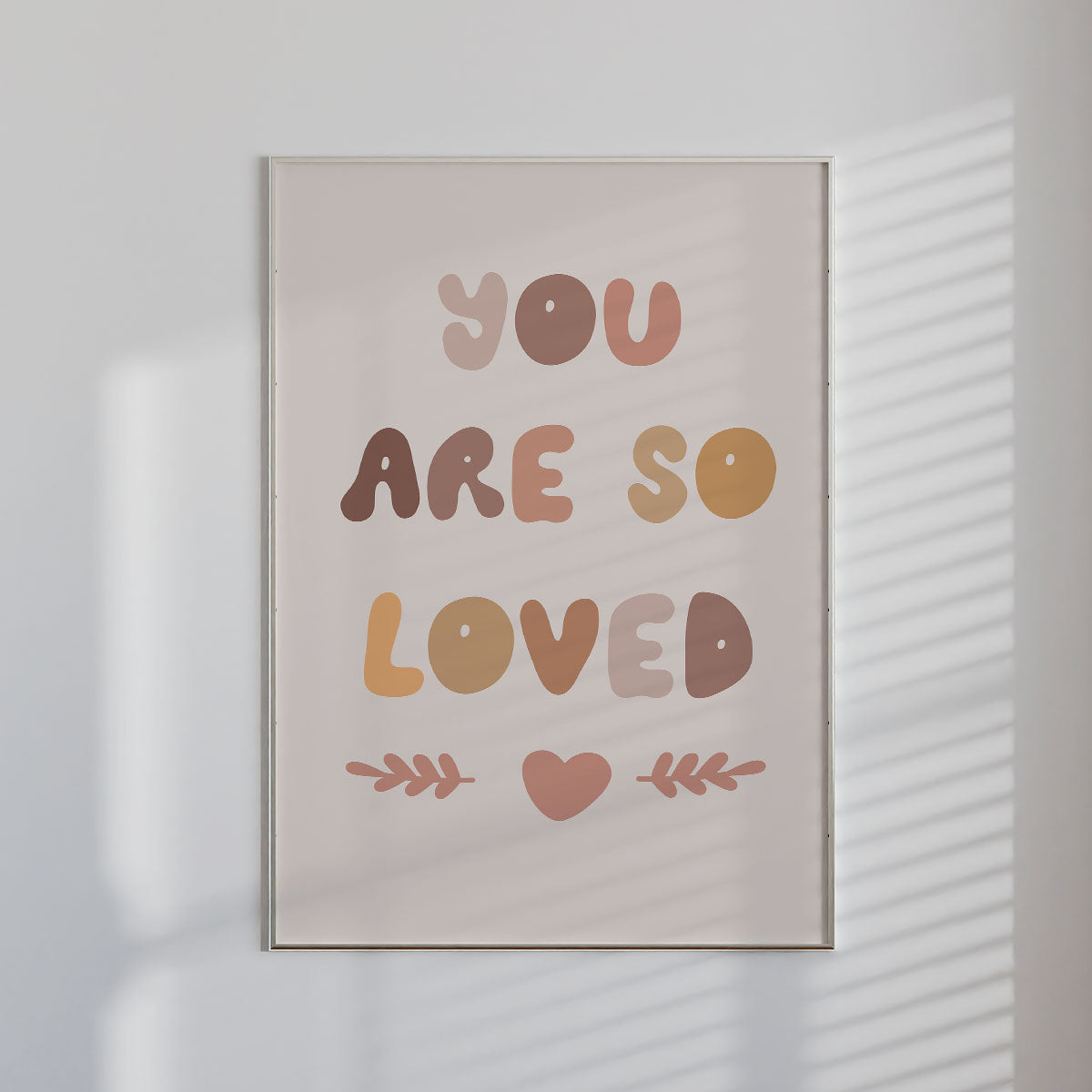 Loved Wall print