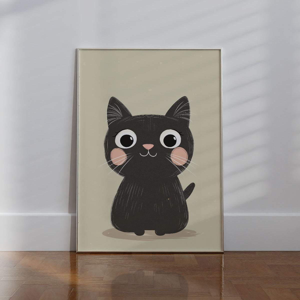 Kitten Wall print