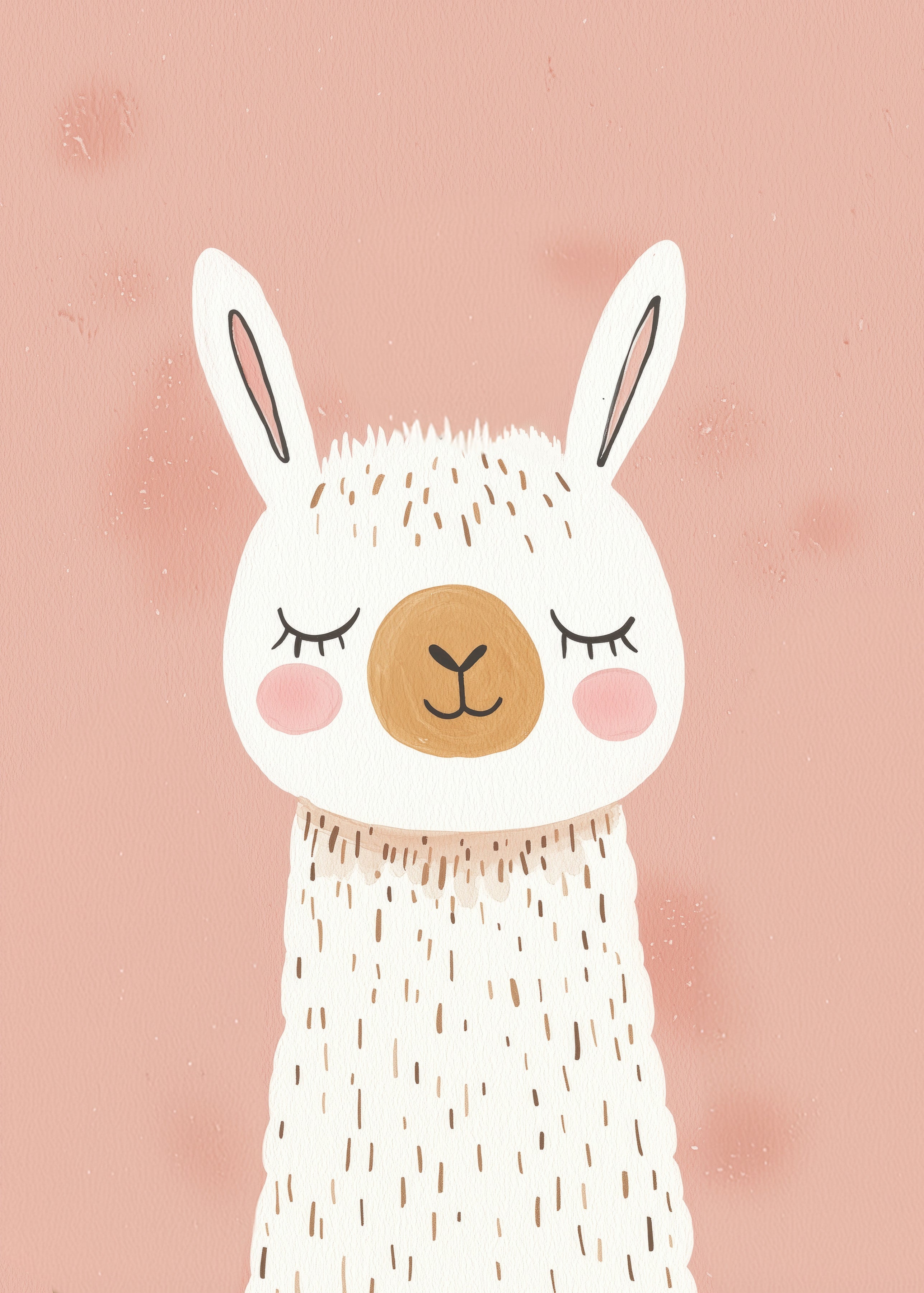 Llama Wall print