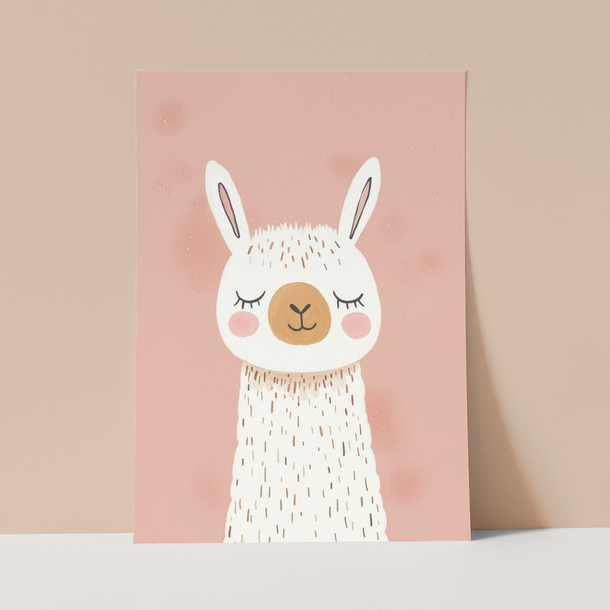 Llama Wall print