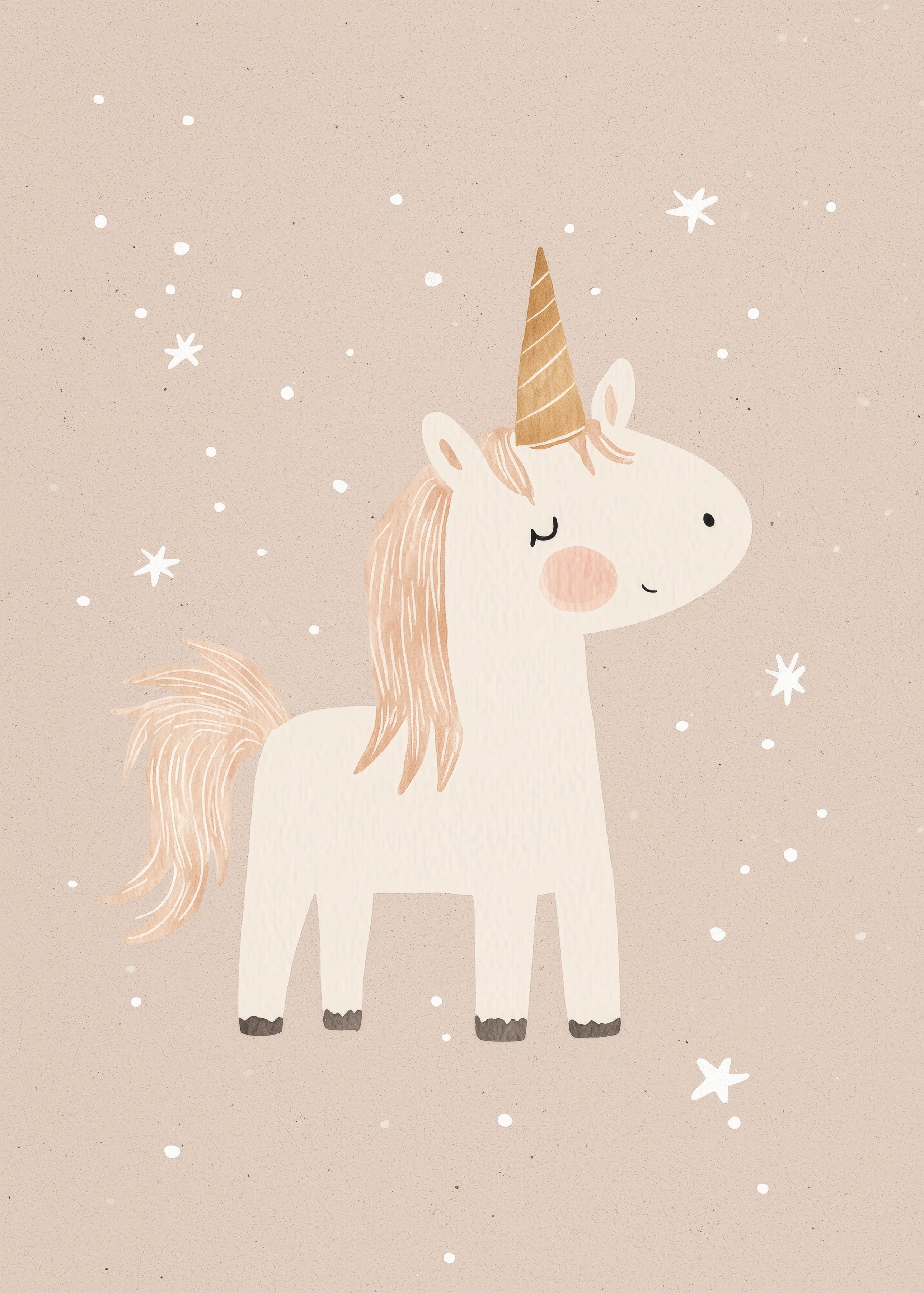 Unicorn Wall print