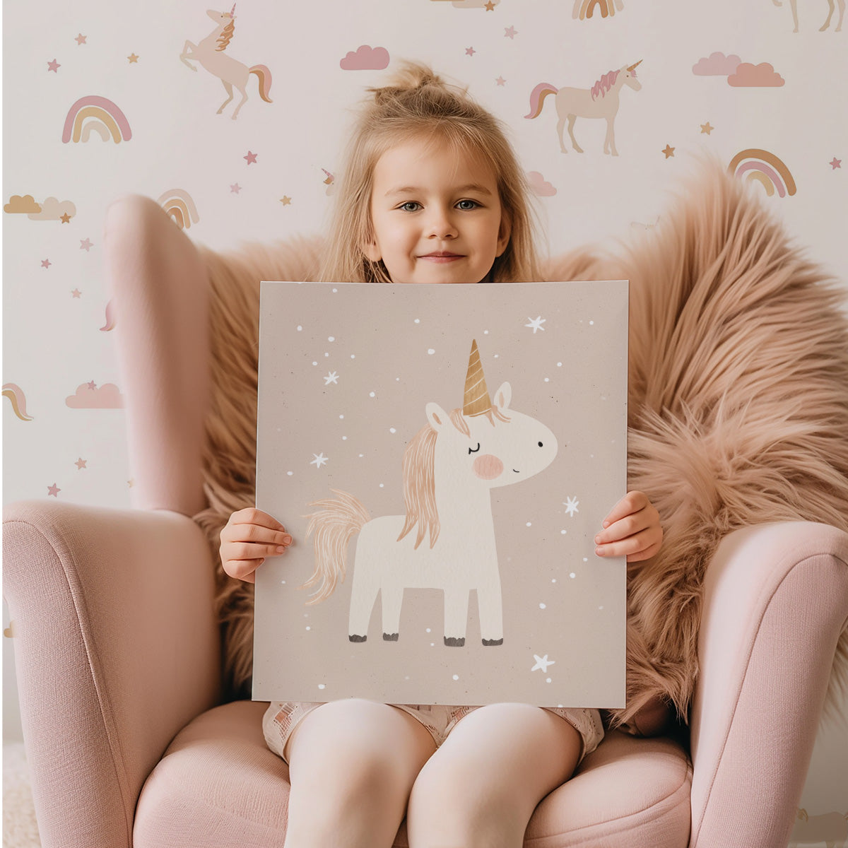 Unicorn Wall print