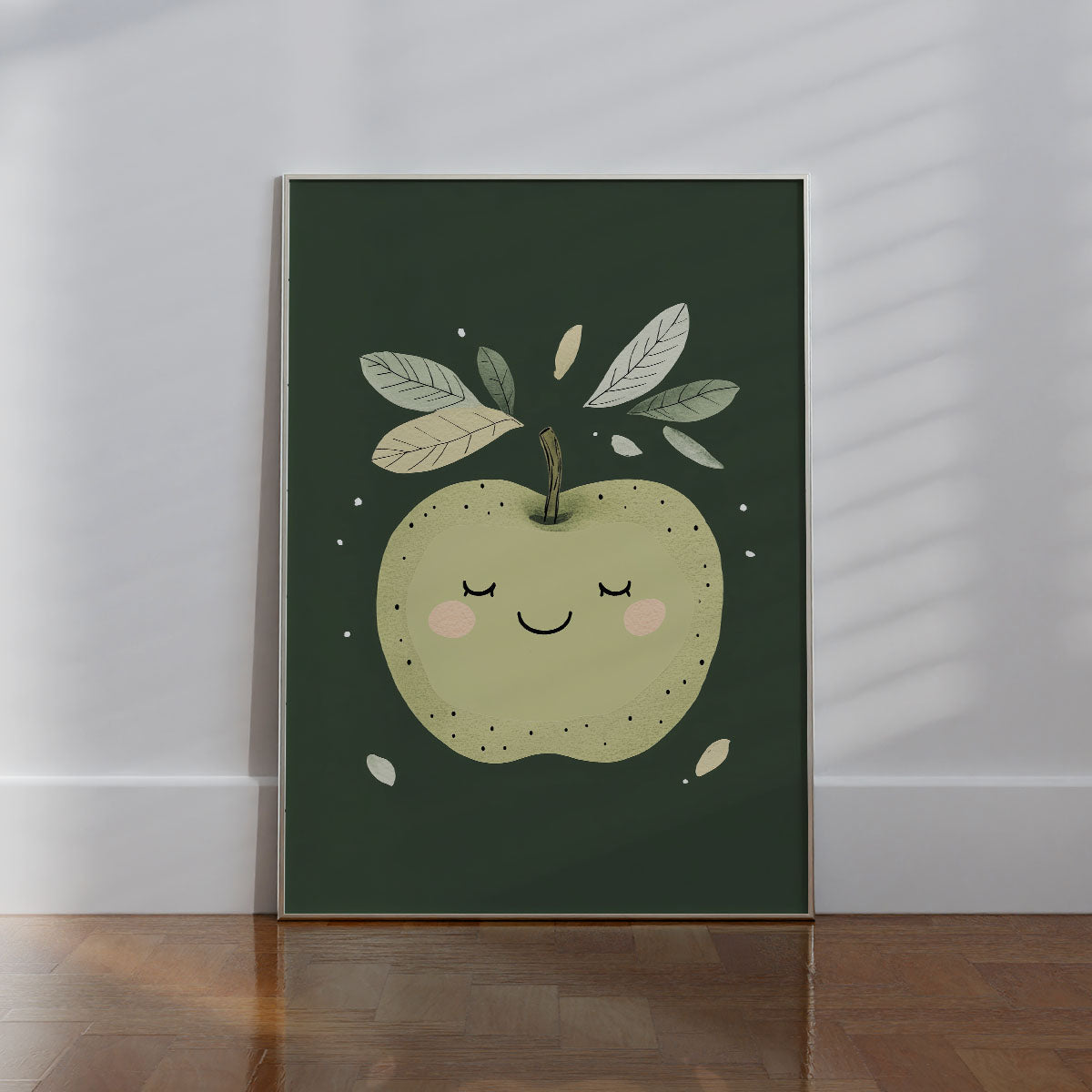 Green Apple Wall print
