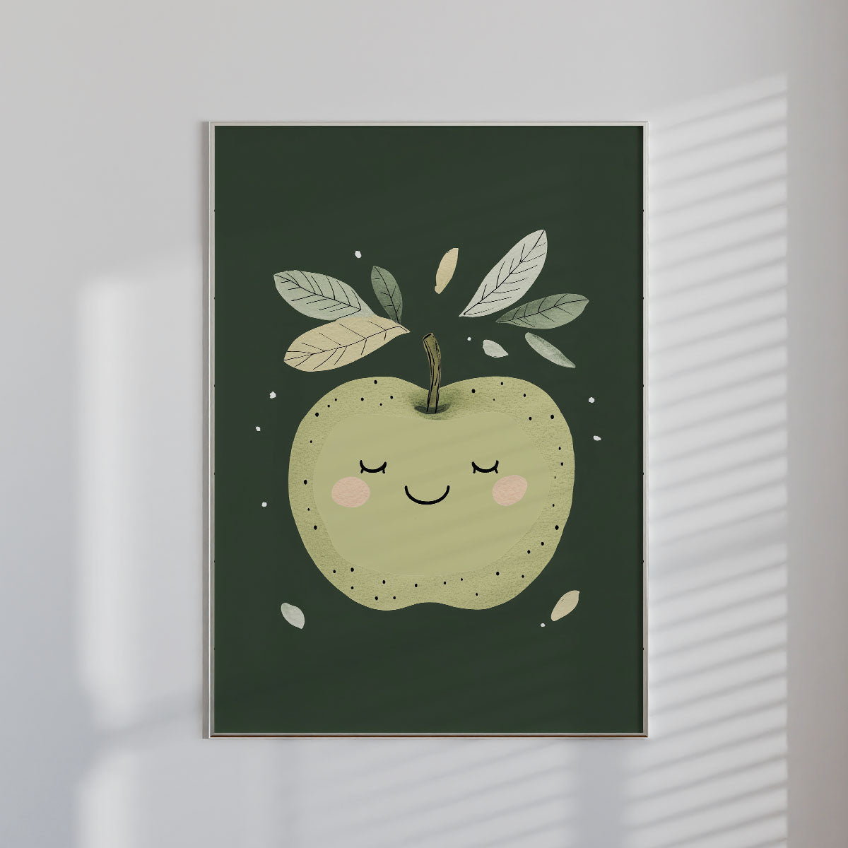 Green Apple Wall print