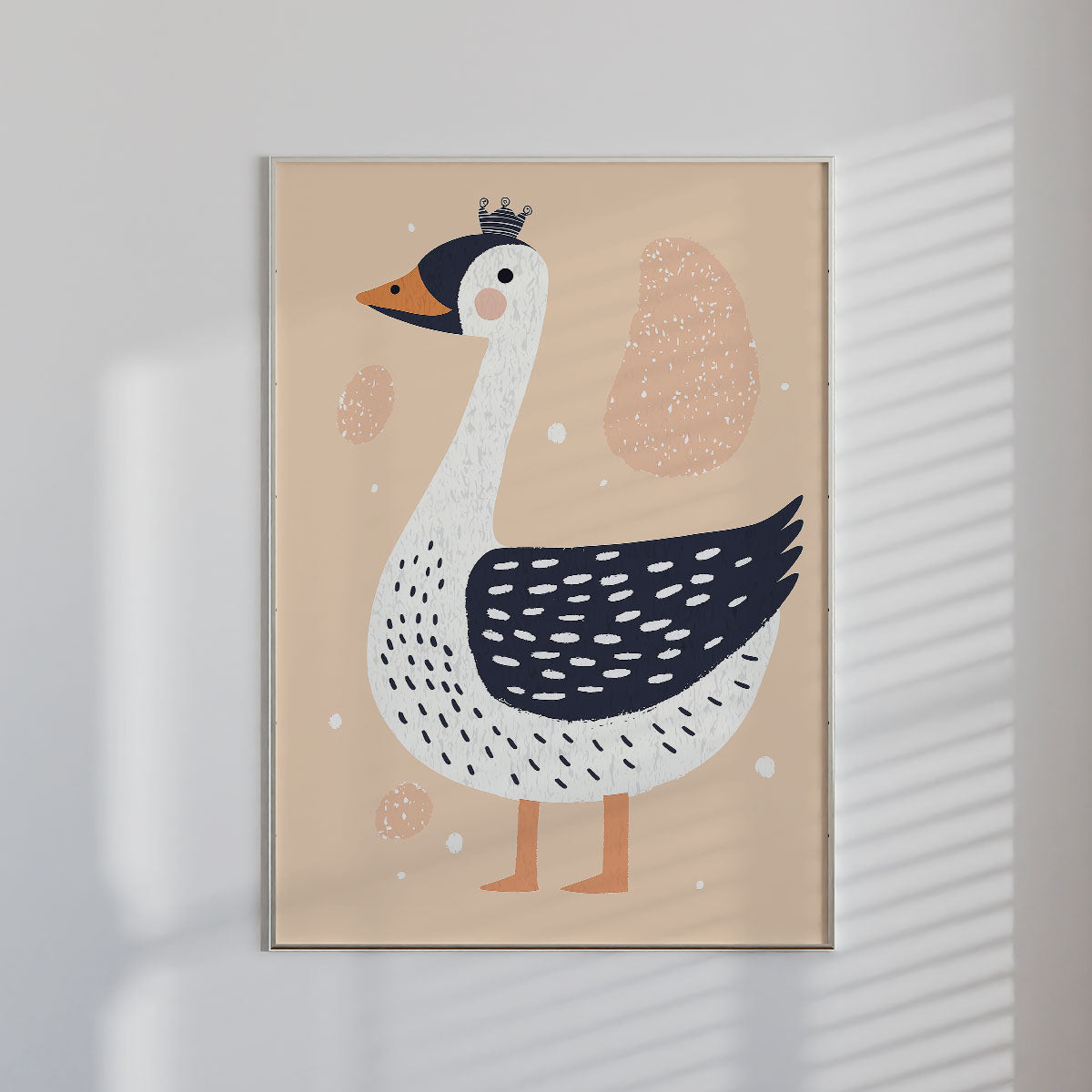 Queen Duck Wall print