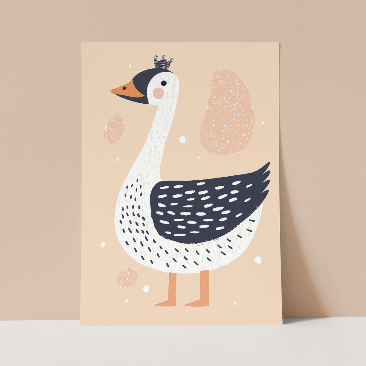 Queen Duck Wall print