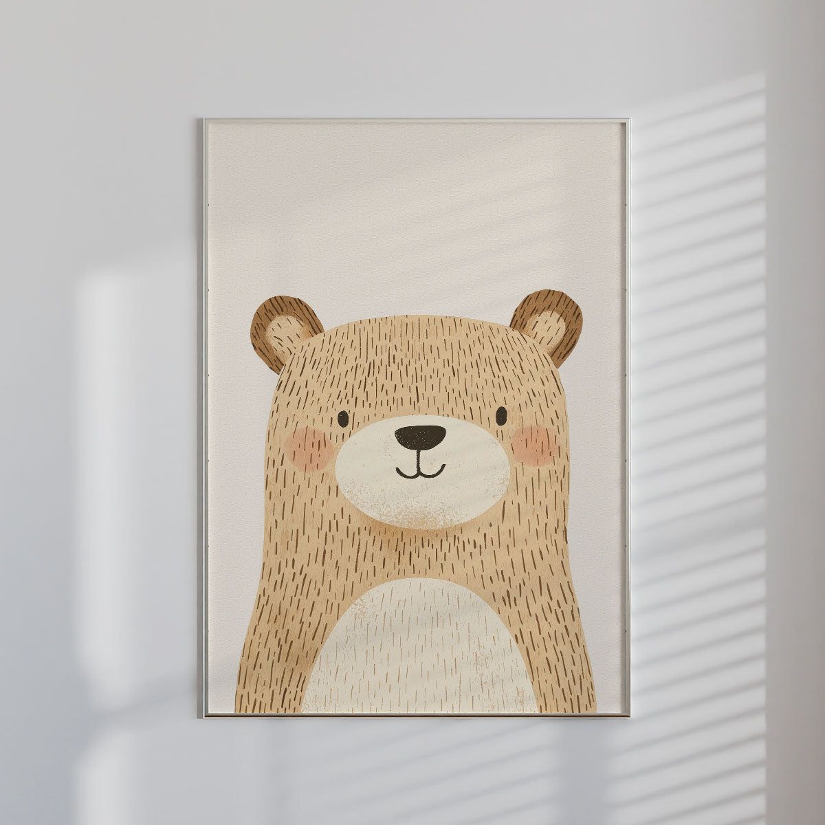 Bear Wall print