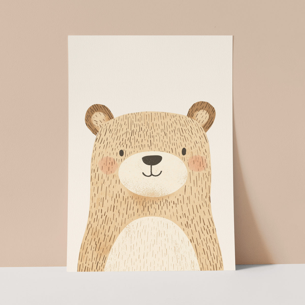 Bear Wall print