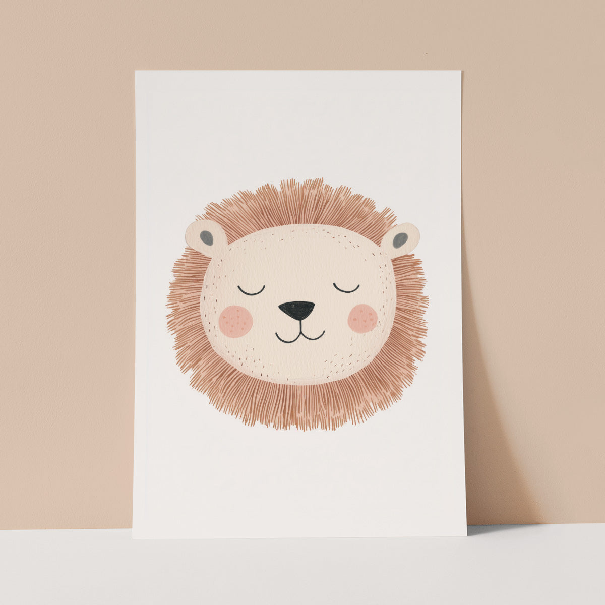 Lion Wall print