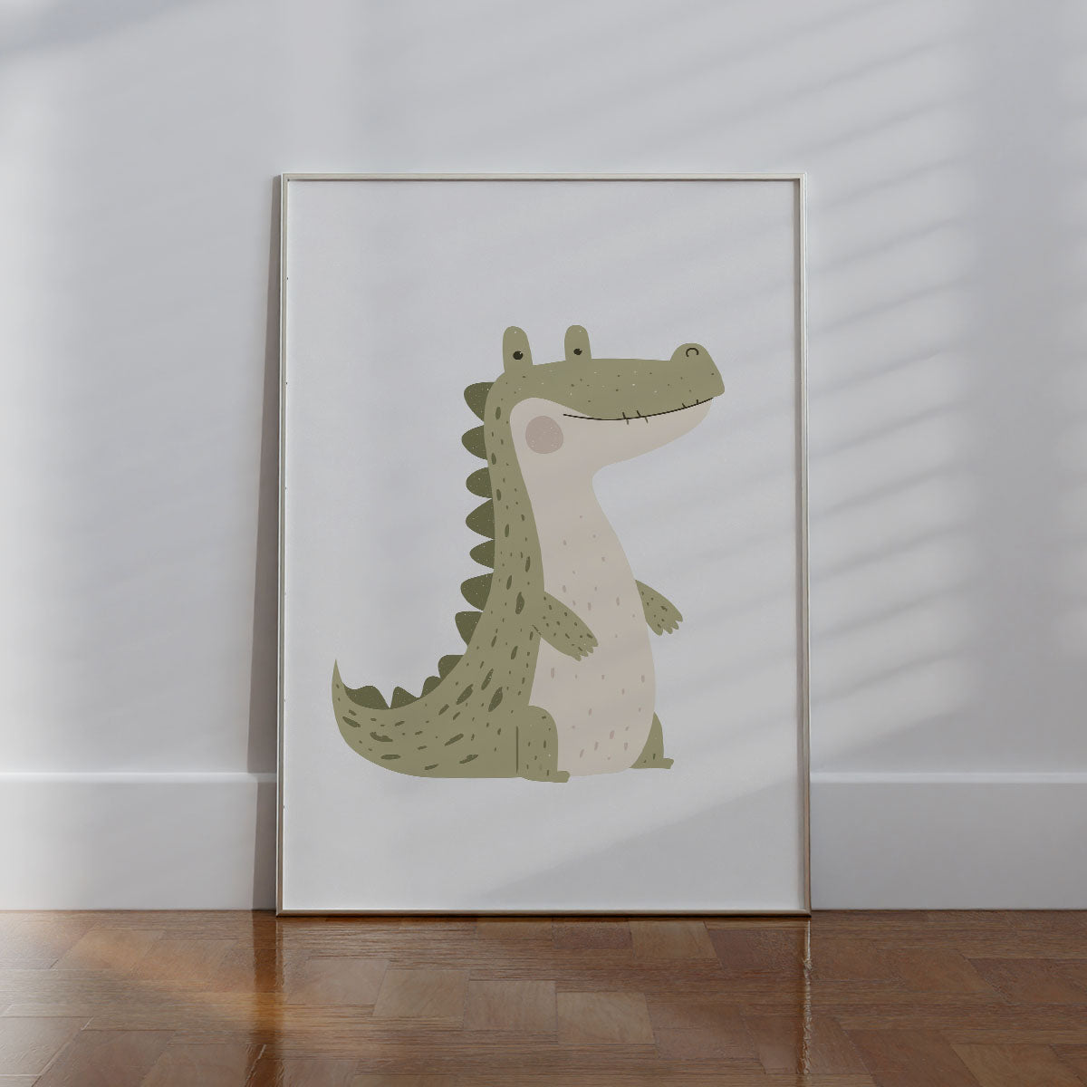 Crocodile Wall print