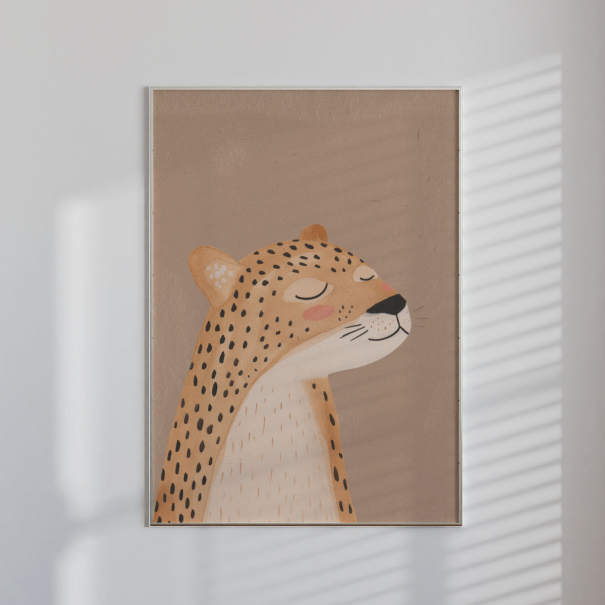 Leopard Wall print