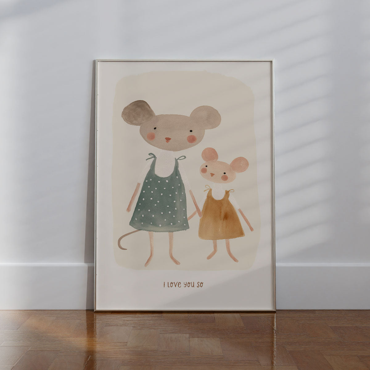 Love you so Wall print