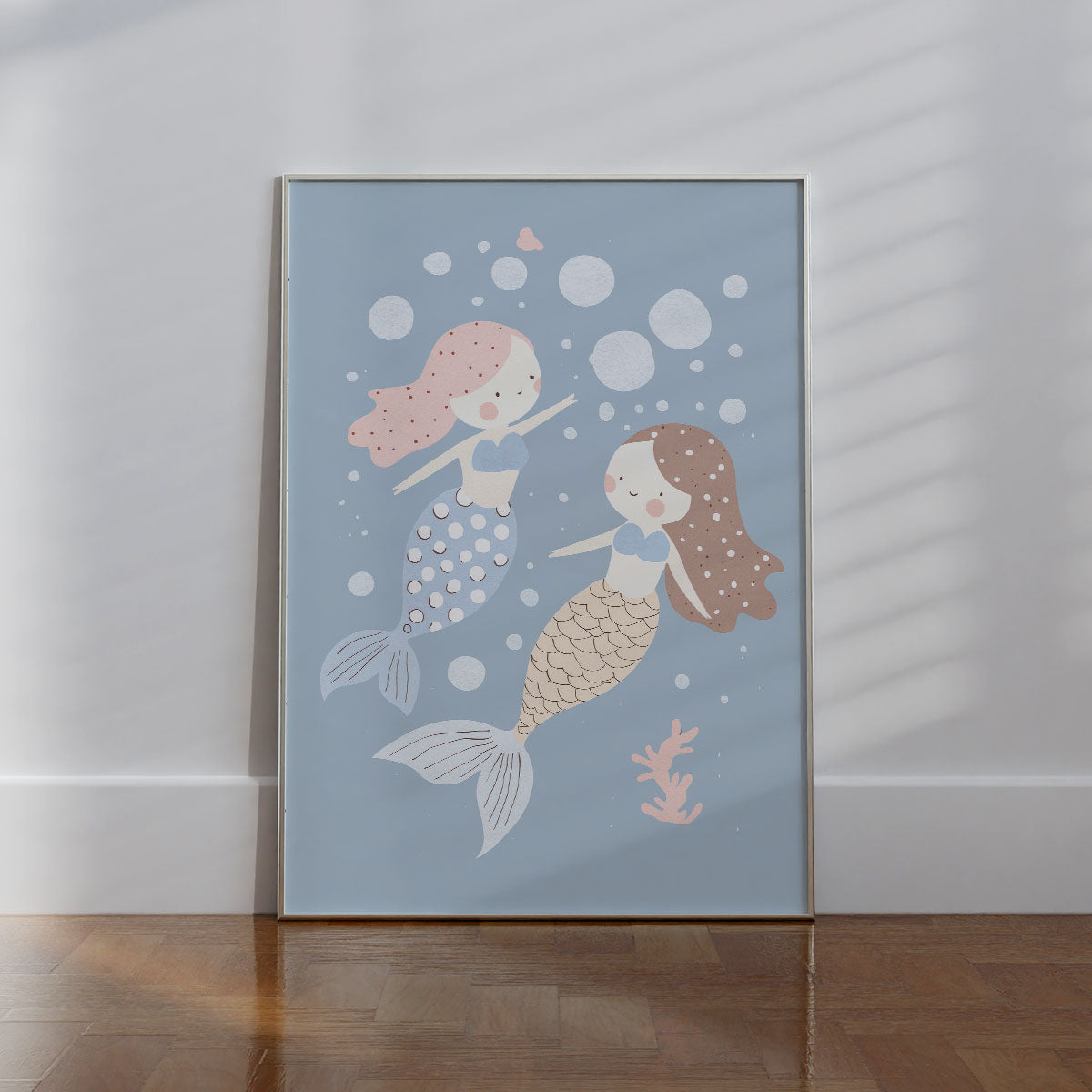 Mermaids Wall print