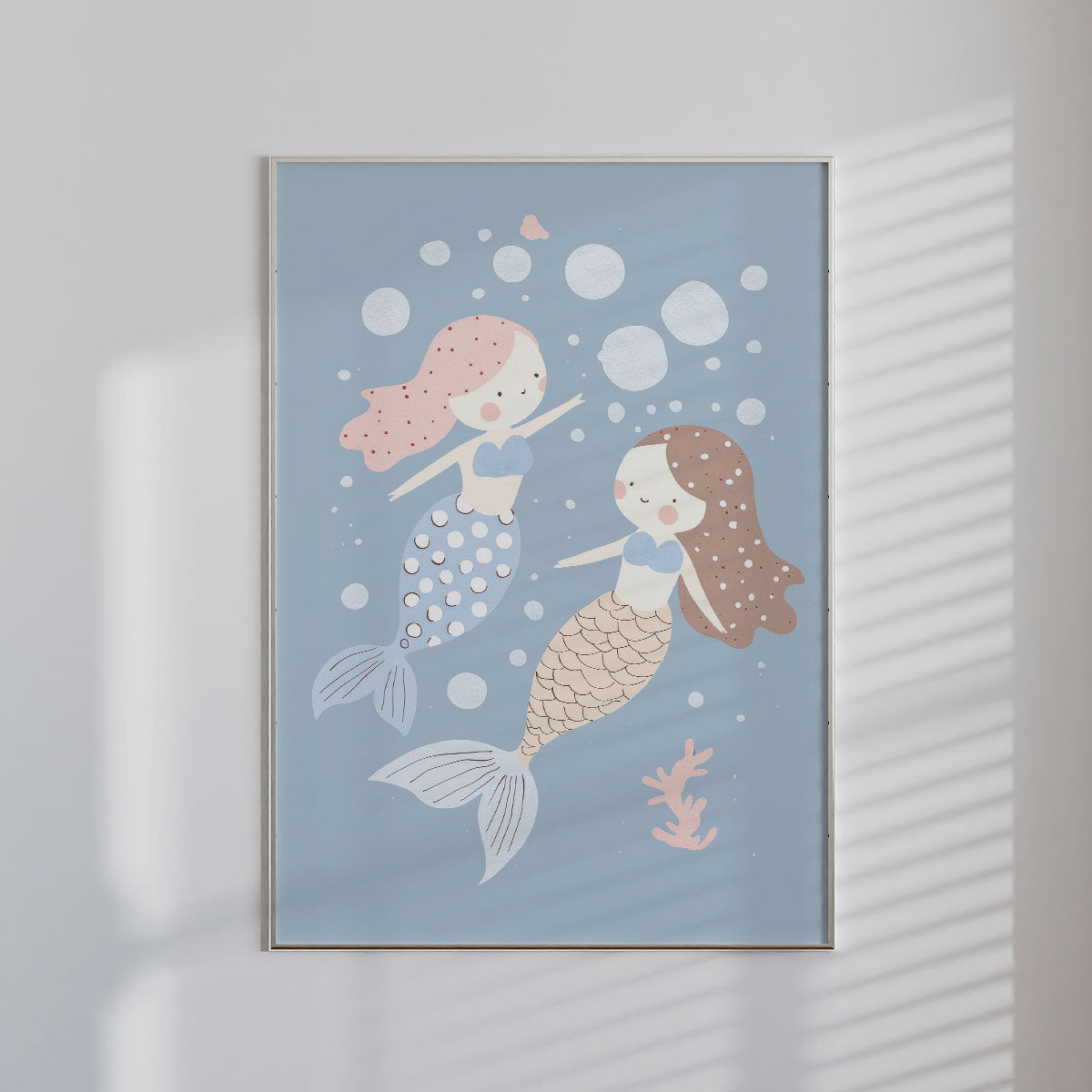 Mermaids Wall print