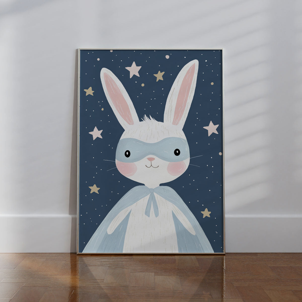 Super Bunny Wall print