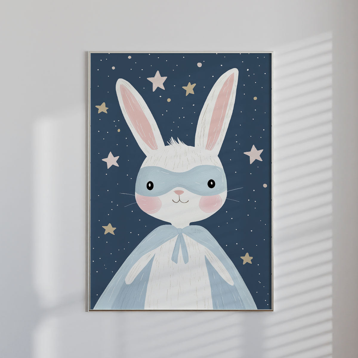 Super Bunny Wall print