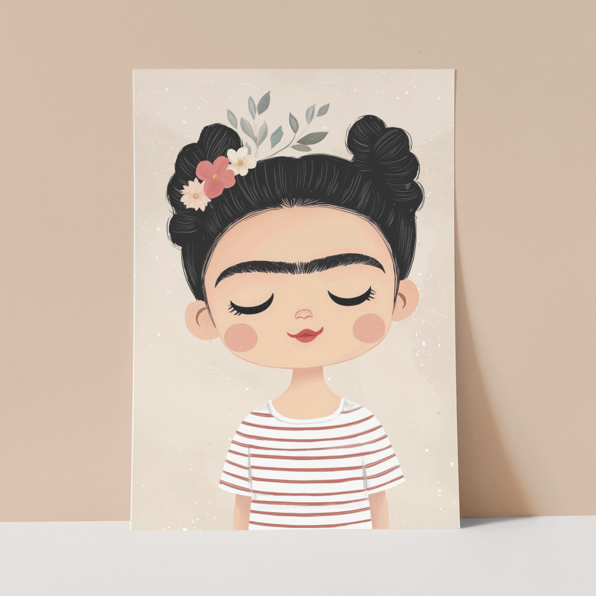 Girl Wall print