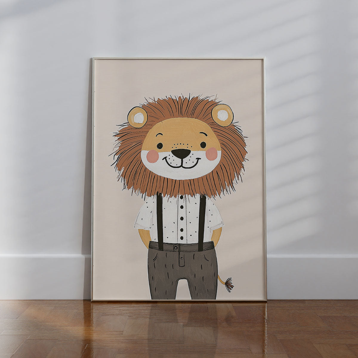 Mr Lion Wall print