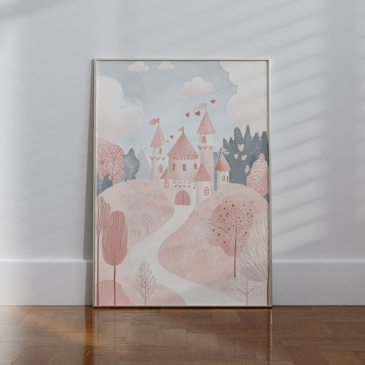 Castle Wall print