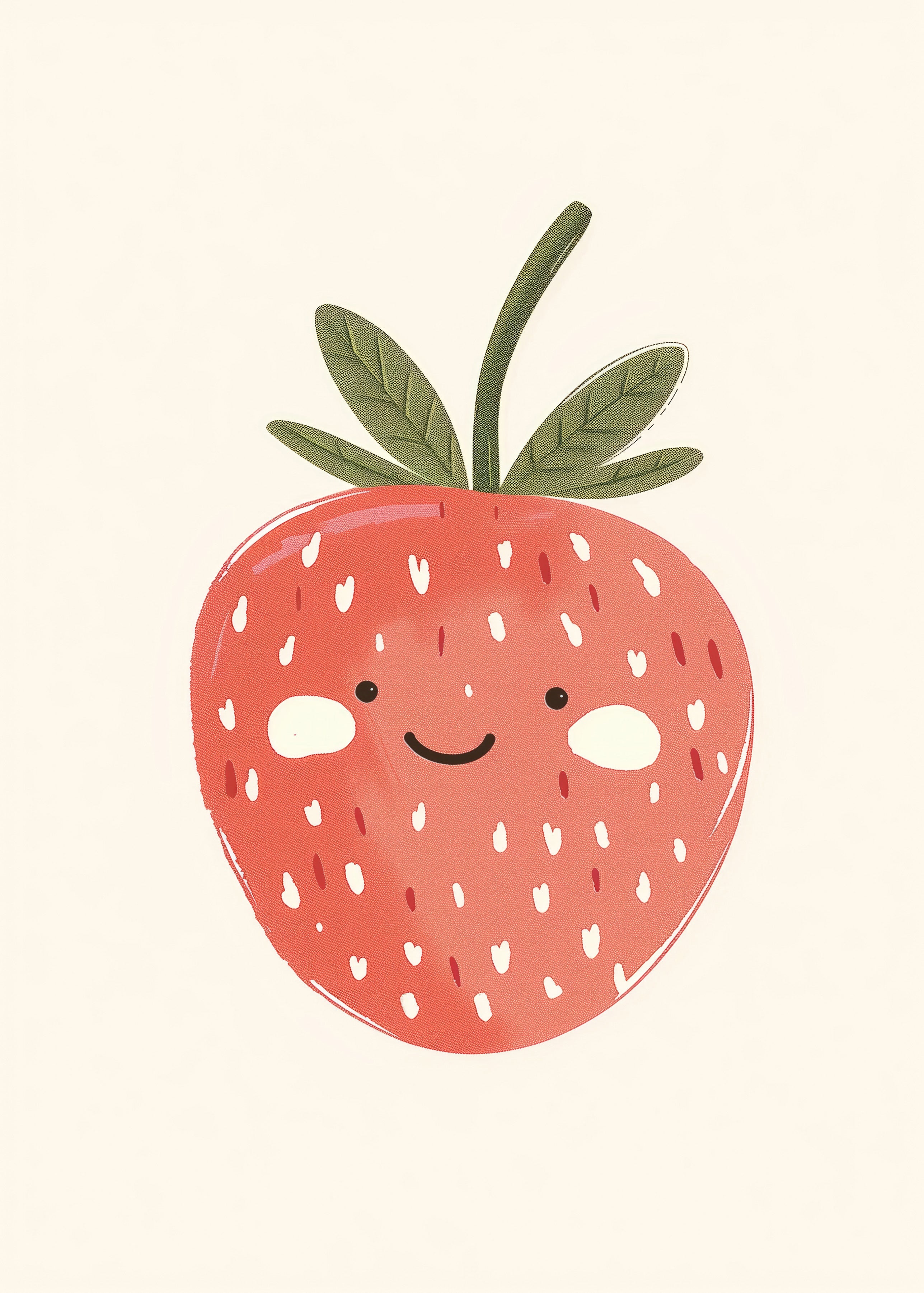 Strawberry Wall print