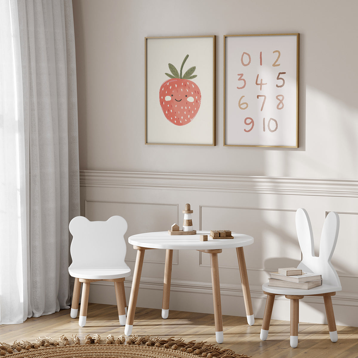 Strawberry Wall print