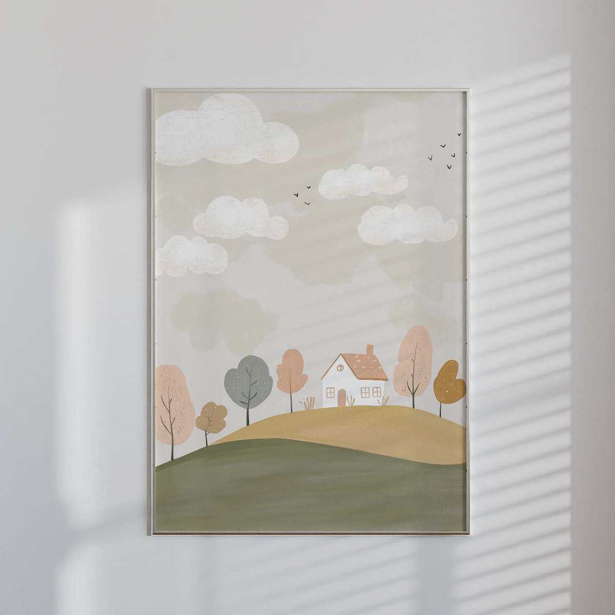 Dreamy House Wall print