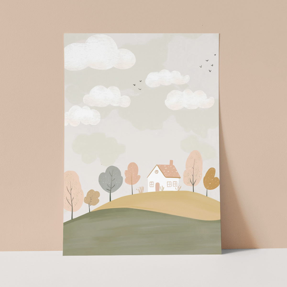 Dreamy House Wall print