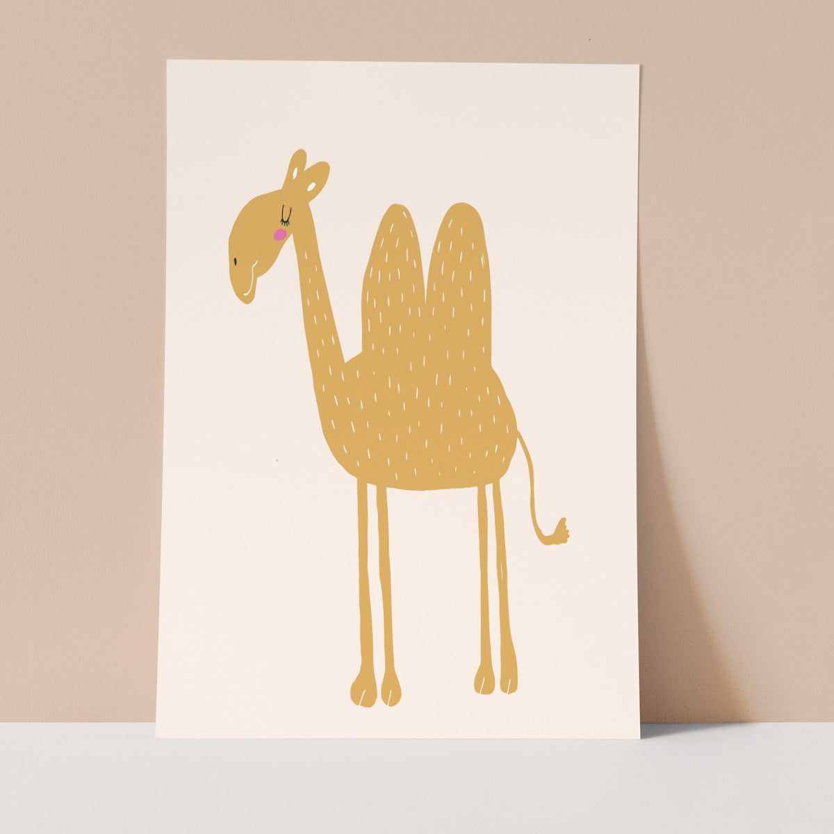 Camel Wall print