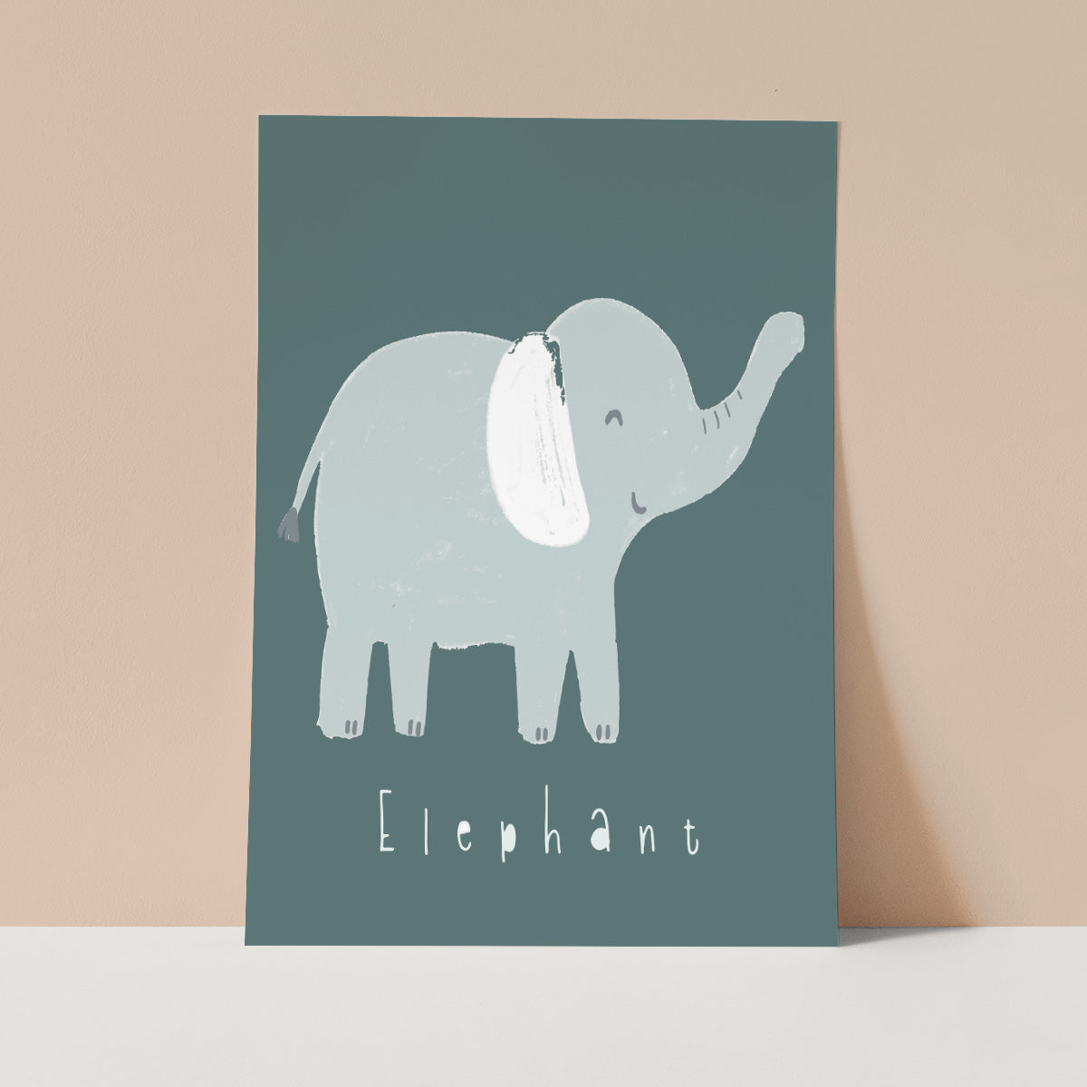 Elephant Wall Print