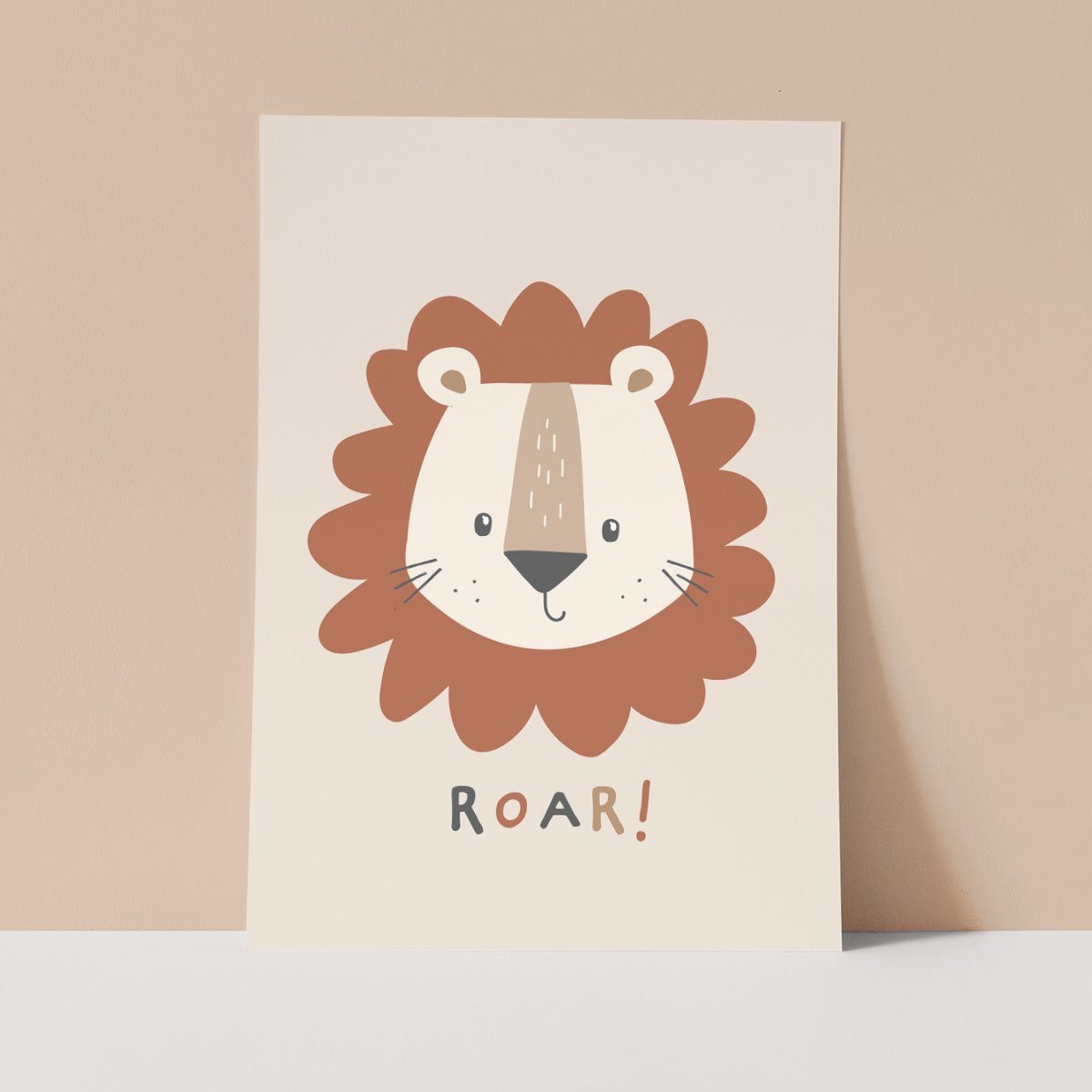 Lion Wall Print