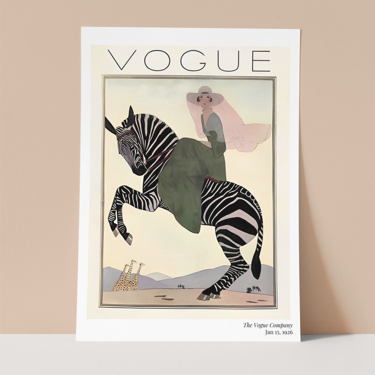 Vogue Company Wall print